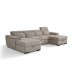Windsor U-Shape Corner Sofa Bed with Storage