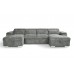 Windsor U-Shape Corner Sofa Bed with Storage