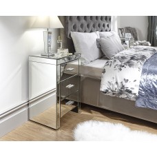 Venetian 2 Drawer Bedside
