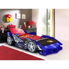 3052 BLUE SPEEDRACER CAR BED