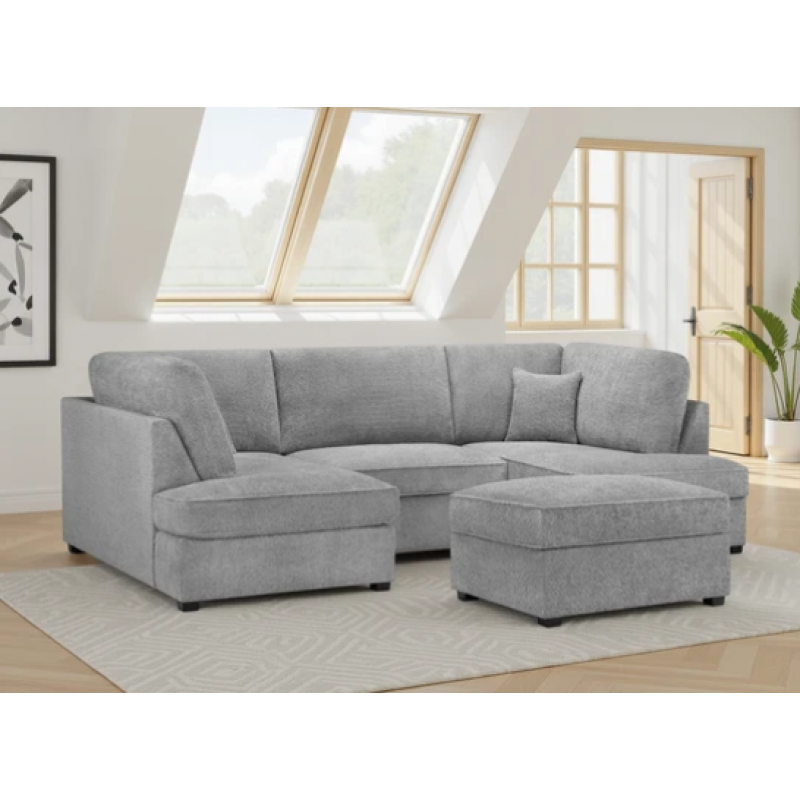 Carnaby Sofa Boucle U Shape Corner
