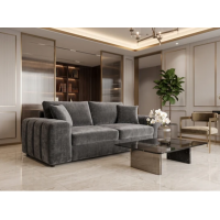 Laguna 3 Seater Sofa in Soft Grey