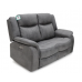 Leon Electric Recliner 2 Seater Sofa in Grey Leon Electric Recliner 2 Seater Sofa in Grey