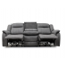 Leon Electric Recliner 3 Seater Sofa in Grey Leon Electric Recliner 3 Seater Sofa in Grey