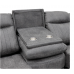 Leon Electric Recliner 3 Seater Sofa in Grey Leon Electric Recliner 3 Seater Sofa in Grey