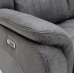Leon Electric Recliner Armchair in Grey
