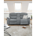 Linden Electric Recliner 2 Seater Sofa in Grey Linden Electric Recliner 2 Seater Sofa in Grey