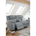 Linden Electric Recliner 2 Seater Sofa in Grey Linden Electric Recliner 2 Seater Sofa in Grey