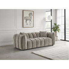 Milan Fabric 3 Seater Sofa