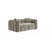 Milan Fabric 2 Seater Sofa