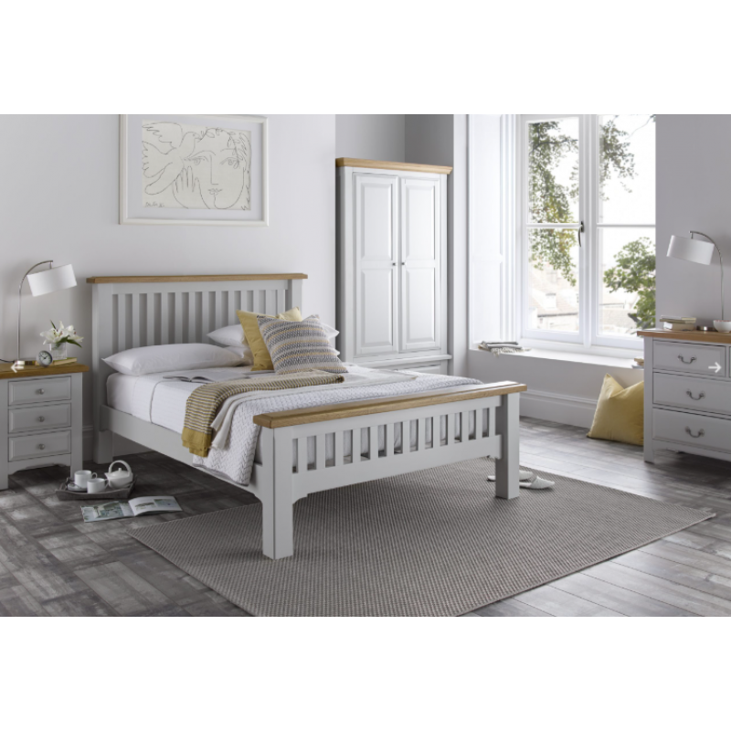 Eden Solid Oak Bed Frame