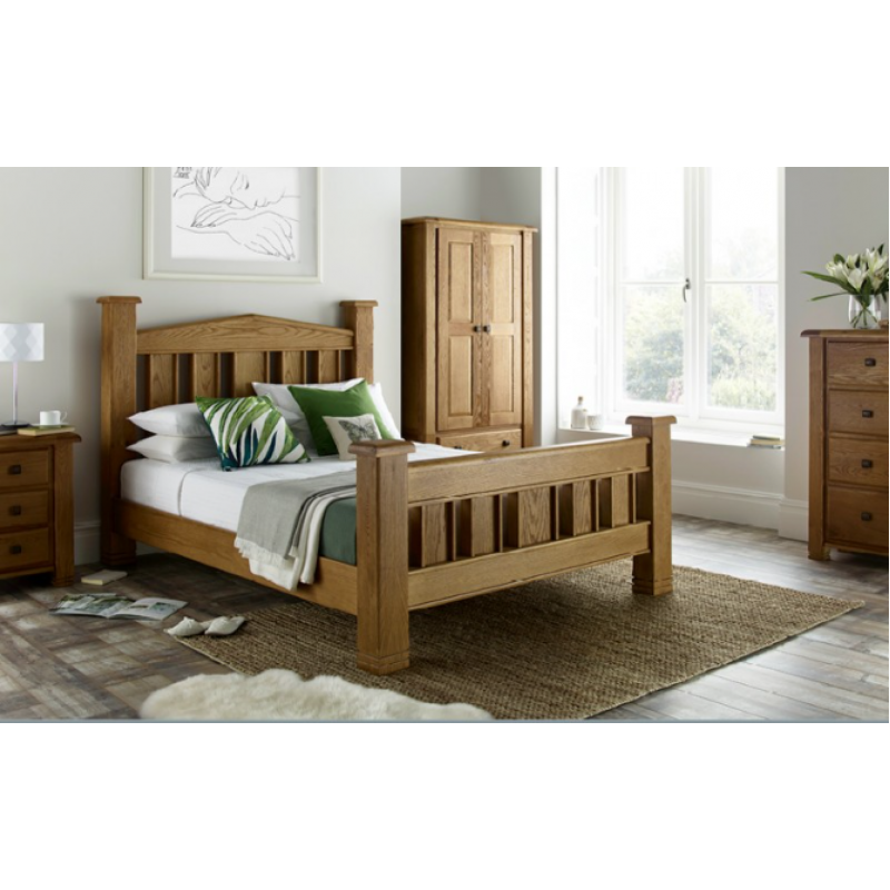 Vermont Chunky Wooden Bed Frame