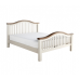 Main Oak Bed Frame in Cream & Oak Main Oak Bed Frame in Cream & Oak