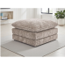 Stratus Chenille Fabric Footstool