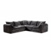 Stratus Chenille Fabric Large Corner Sofa