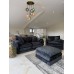 Stratus Chenille Fabric 3 Seater Sofa