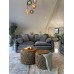 Stratus Chenille Fabric 3 Seater Sofa