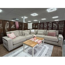 Venus Fabric Large Corner Sofa